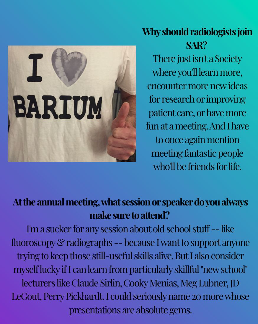 Society of Abdominal Radiology | SAR tweet media