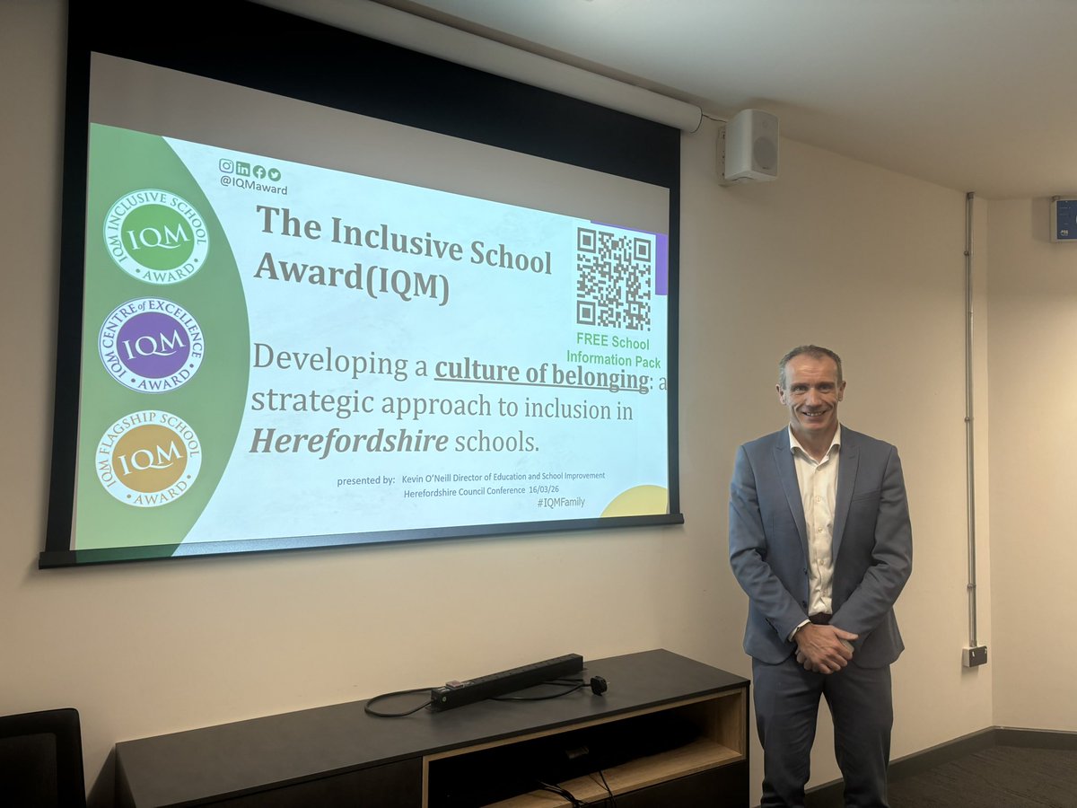 Executive Lead for School Improvemt @iqmaward tweet media