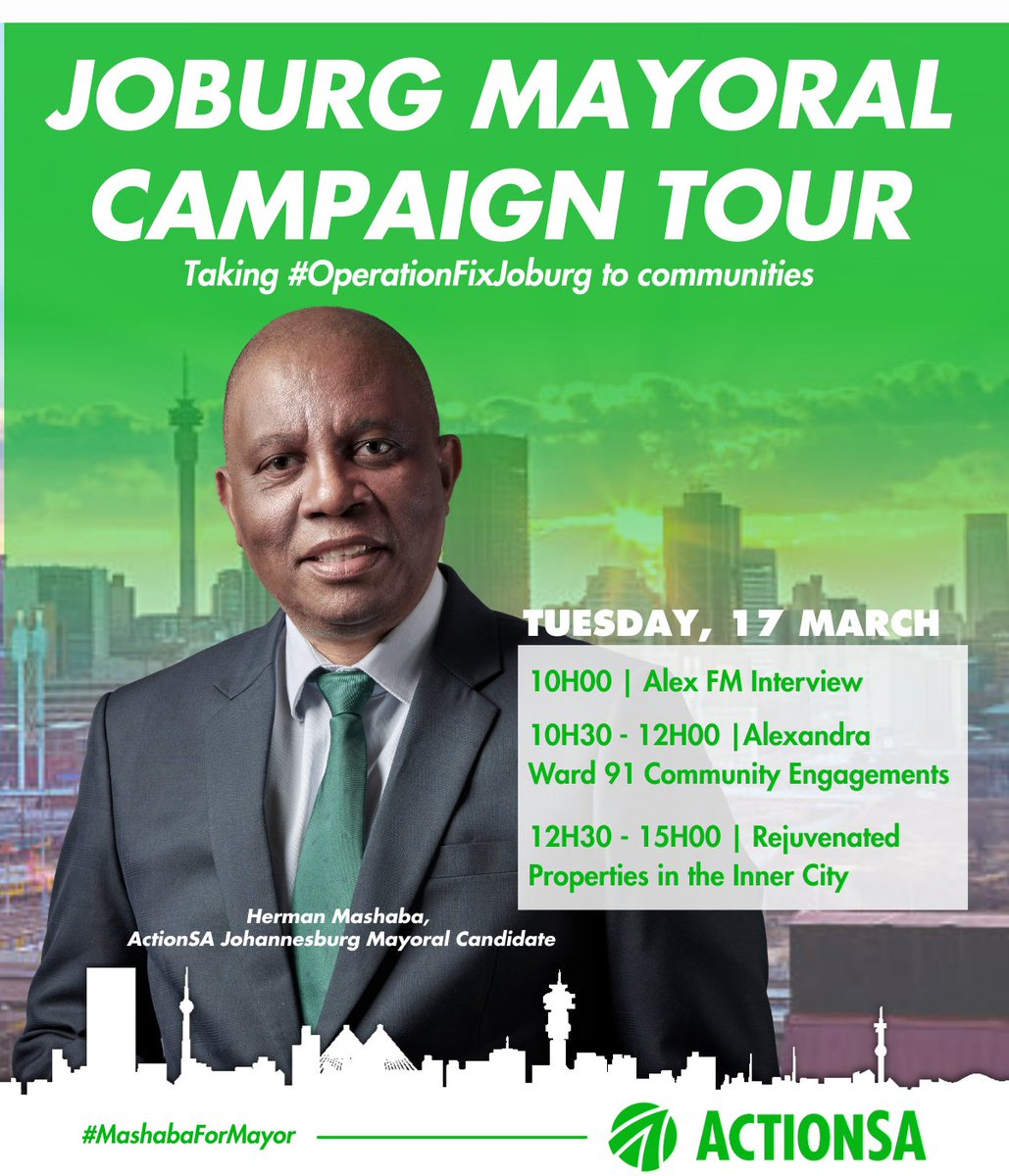 Mashaba For Mayor tweet media
