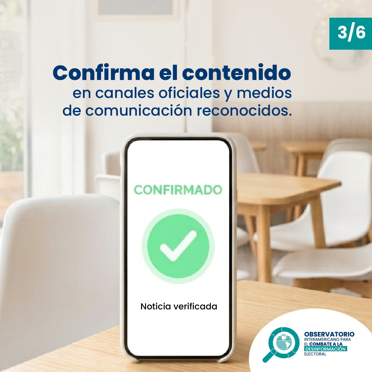 Obs. Int. para Combate a Desinformación Electoral tweet media