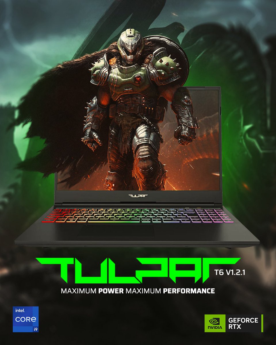 tulpar_uk's tweet image. Ready to make a difference in the gaming world?

Feel the real performance with Tulpar T6 V1.2.1, GeForce RTX 40 Series, and Intel Core i7! 💥🎮
 #TulparNotebook #Notebook
