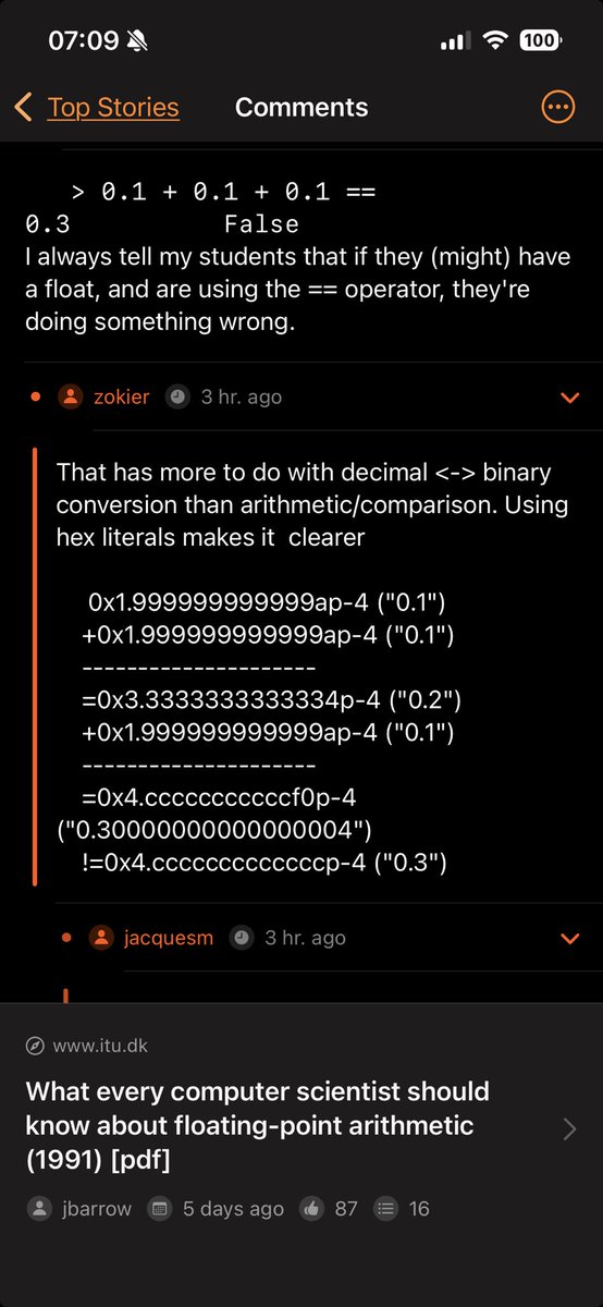 concerted's tweet photo. What's your LLM coding experience with floating numbers? https://t.co/nECFpQzzV6