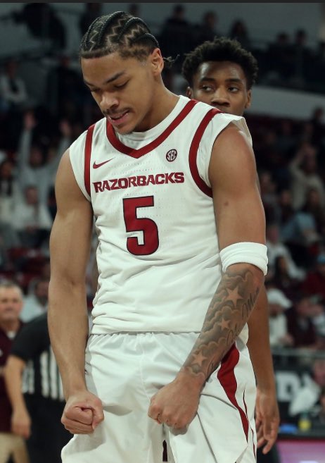 CbbMeyer's tweet image. CONGRATULATIONS TO MEYER'S CBB REPORT 2026 PLAYER OF THE YEAR: 

DARIUS ACUFF JR!

Acuff had a tremendous season for the Razorbacks averaging 22.9 PPg, 6.5 APg, 3.2 RPg. Whenever Acuff was on the floor, lookout!! He is an absolute game changer who is sure to make a huge splash in