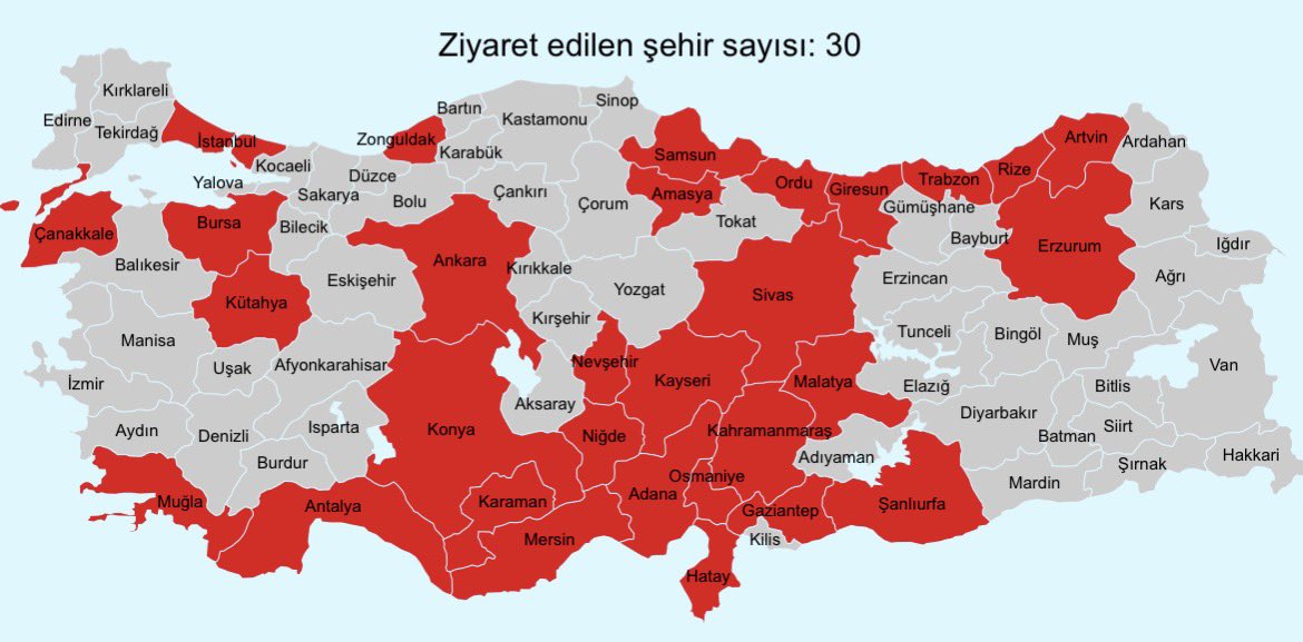 bunu yapana kadar bu kadar şehir gezdiğimin farkında değildim parents💙