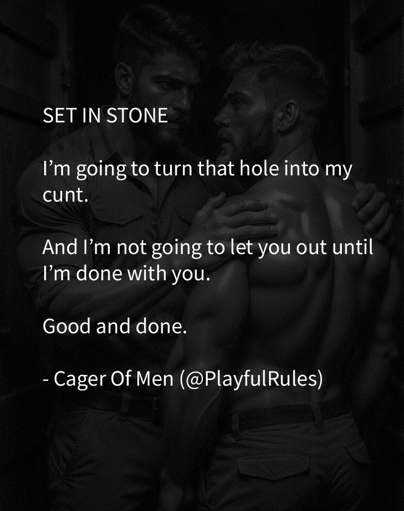 Cager Of Men tweet media