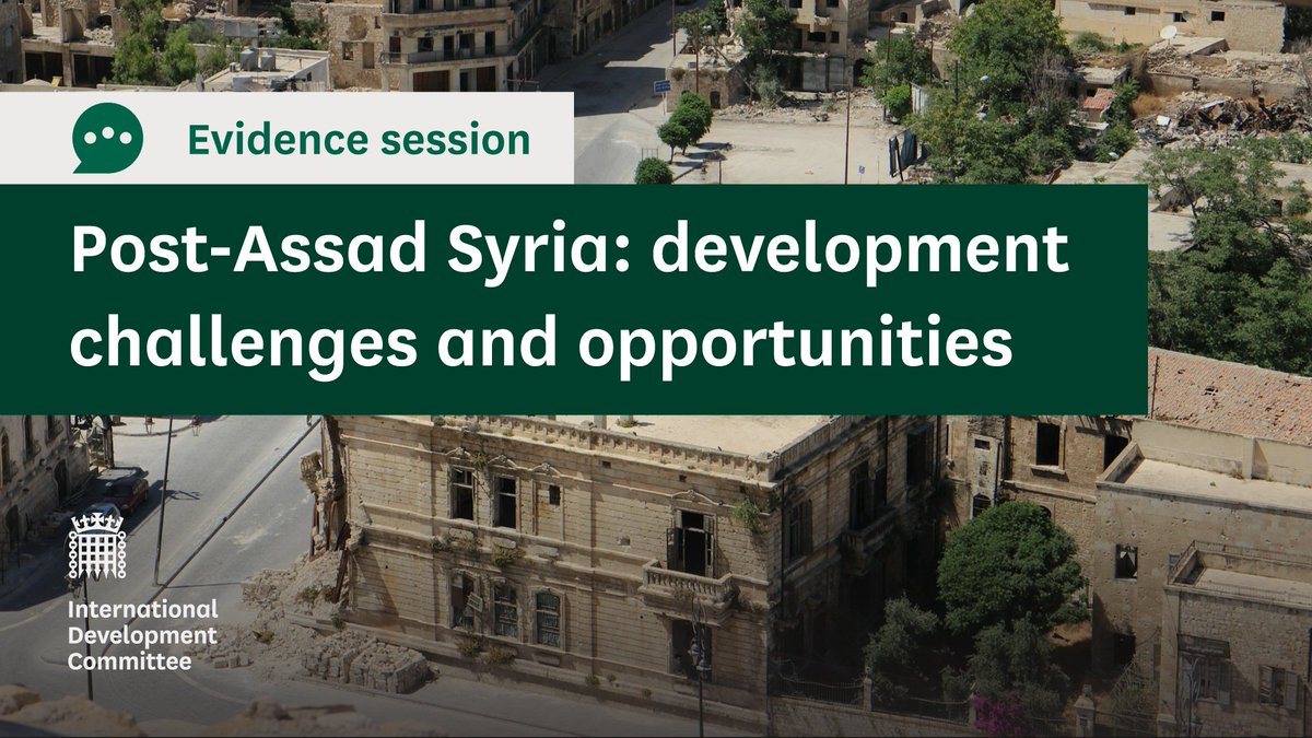 International Development Committee tweet media