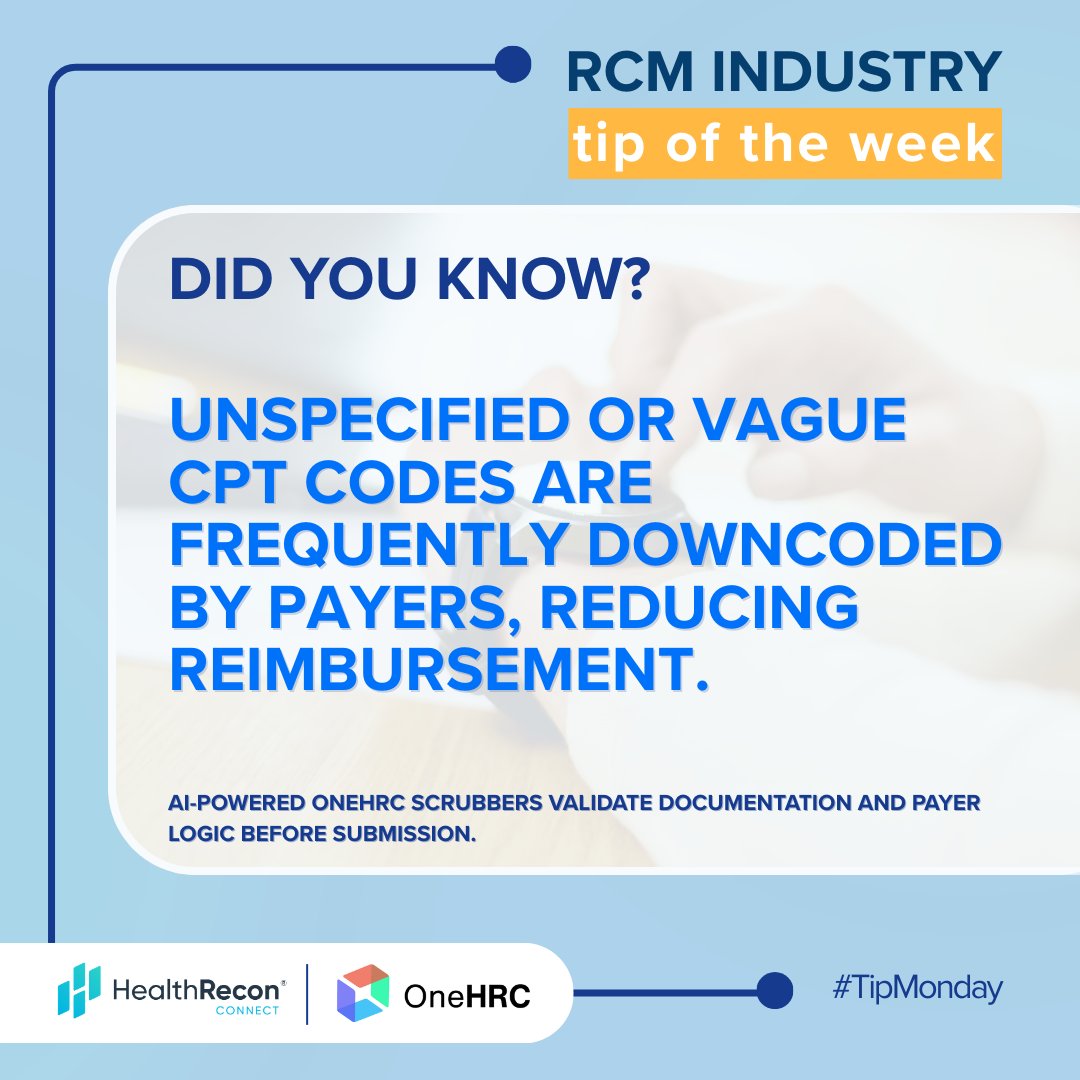 HealthRecon Connect tweet media