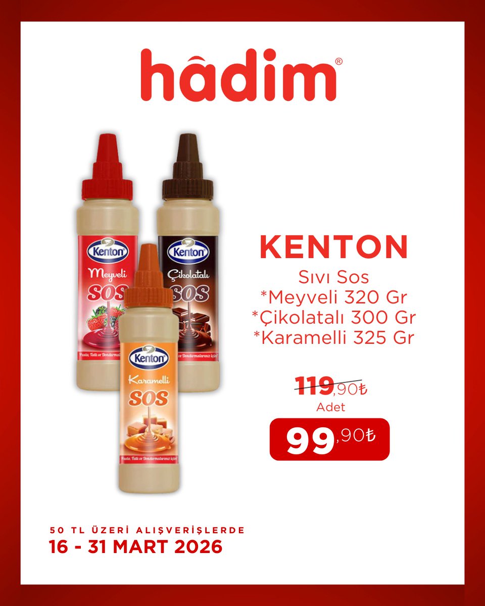 HadimAVM's tweet photo. 16 - 31 Mart tarihleri arasındaki fırsatları kaçırmayın🎉
Keyifli alışverişler dileriz🛒

https://t.co/NnvXilrZwS https://t.co/aK0Wf01Hi3