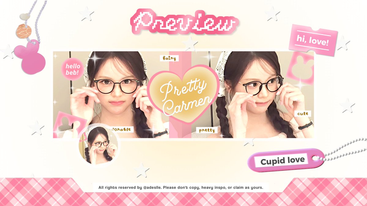 ❛ Adelle! layout  tweet media