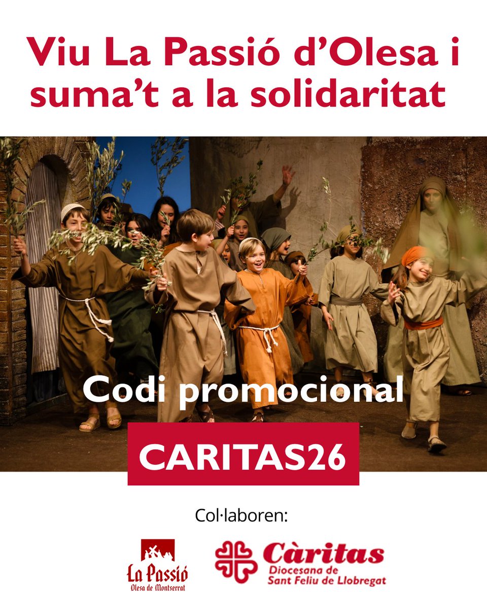 Càɾitas Diocesana Sant Fҽliu de Llobregat tweet media