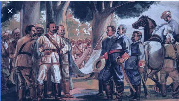 El 15 de marzo de 1878 el  Mayor General Antonio Maceo dio un NO rotundo a la propuesta española  del Pacto del Zanjón y puso al descubierto el espíritu patriótico de  nuestro pueblo. <a href="/CubaMined/">MINED</a> <a href="/dpevillaclara/">DGEP Villa Clara</a> <a href="/DGEM_Quemado/">DGEM Quemado de Güines</a> #TenemosMemoria