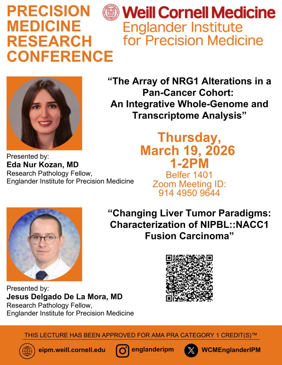 WCM Englander Institute for Precision Medicine tweet media