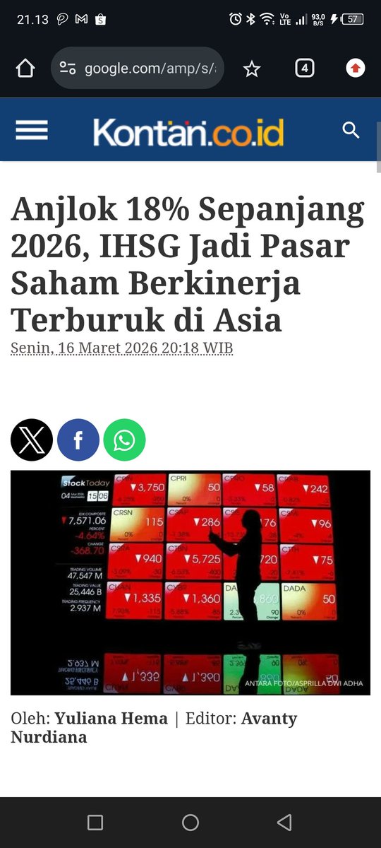 prayoga30's tweet photo. @kompascom Lebih percaya ini sih, sesuai fakta di lapangan. https://t.co/PIjsENVa8u