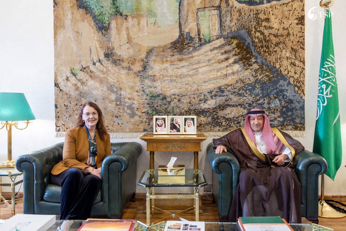 لقاء نائب وزير الخارجية السعودي مع القائم بالأعمال الأمريكي