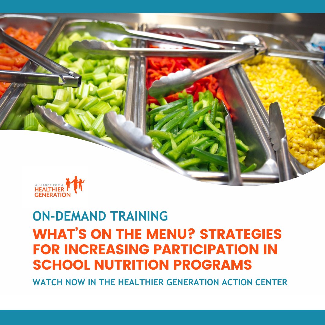 Alliance for a Healthier Generation tweet media