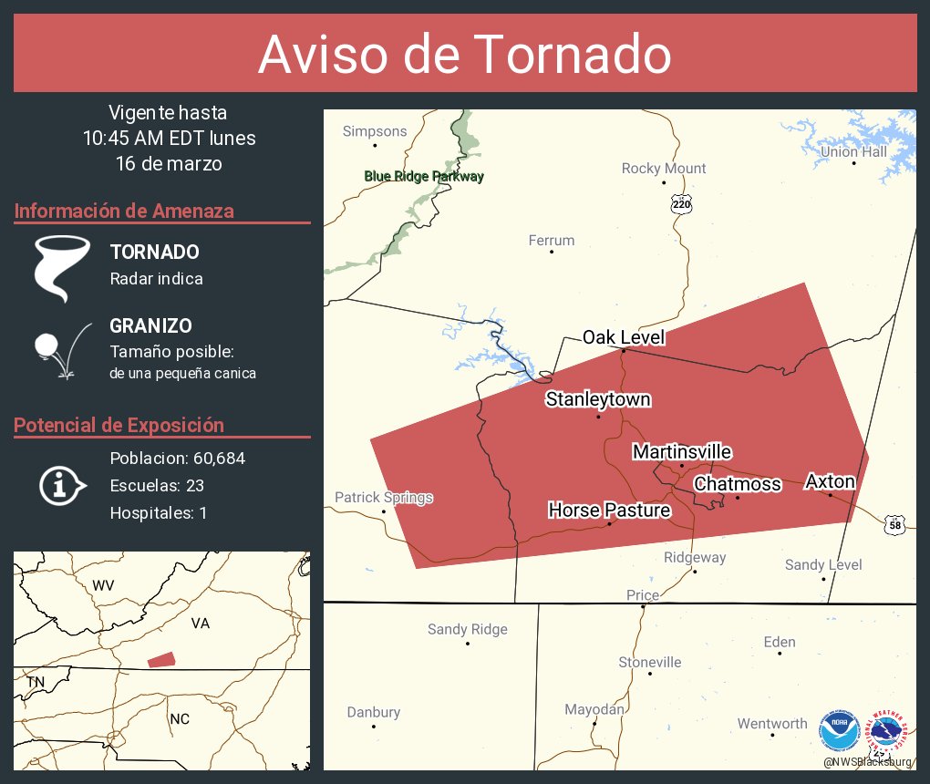 NWS Blacksburg tweet media