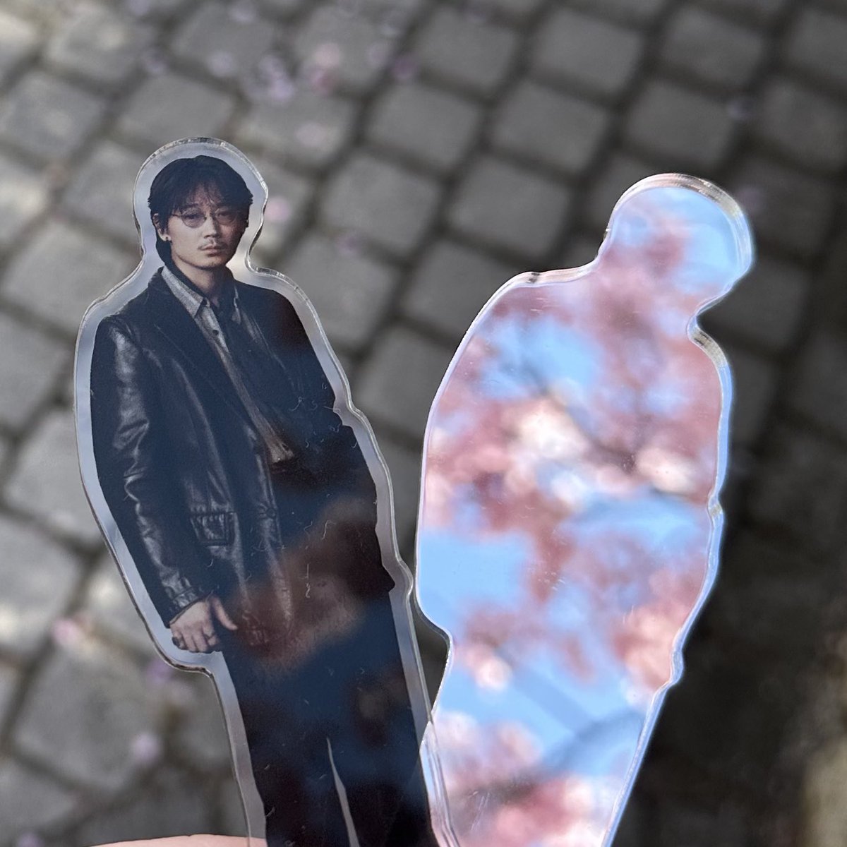maitaketem_pura's tweet photo. ギャラクシー剛さん、2度目の桜の季節ですね
週末、もう咲いてる桜を見つけて即席お花見🌸
#GalaxyGo #綾野ギャラクシー剛と https://t.co/CoOFL1t1xv