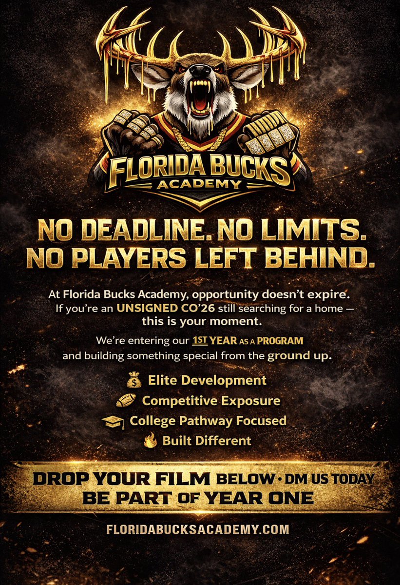 Florida Bucks Academy tweet media