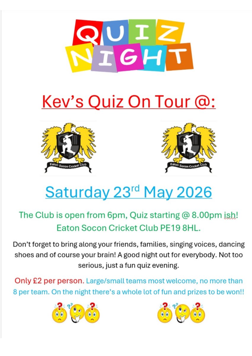 Eaton Socon Cricket Club tweet media