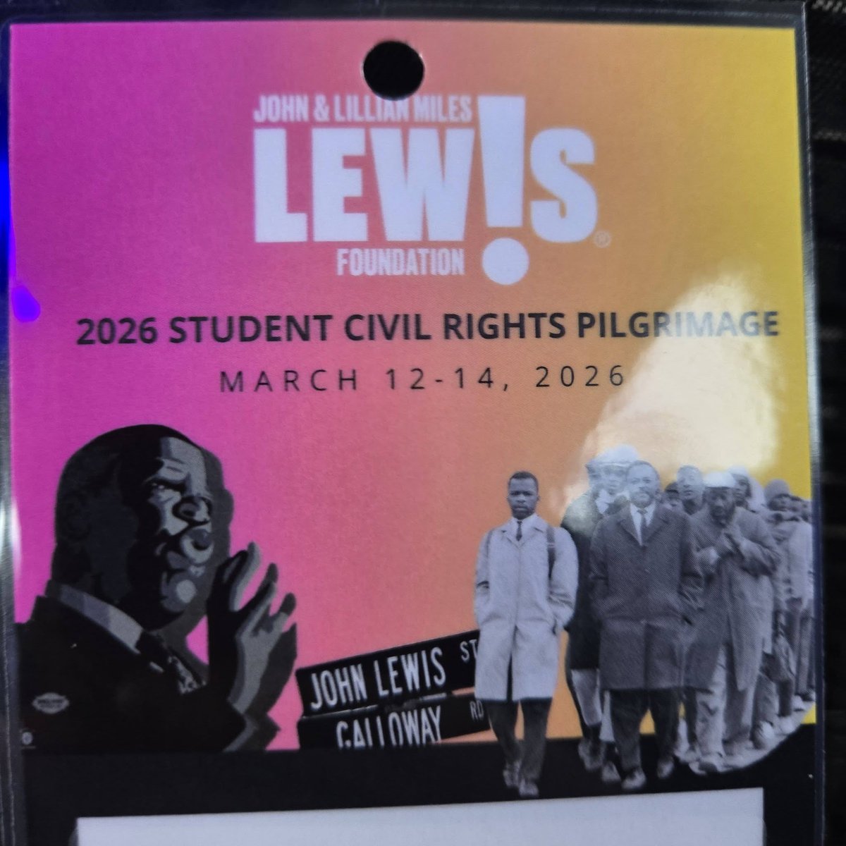 We are so happy to be able to share the experience <a href="/johnlewisorgs/">John and Lillian Miles Lewis Foundation</a> <a href="/josephacsmith/">Joseph AC Smith</a>! Atlanta students wrap up #CivilRights Pilgrimage across Alabama. #civilrightshistory #RepJohnLewis #GoodTrouble. Join us at facebook.com/PewsToThePolls