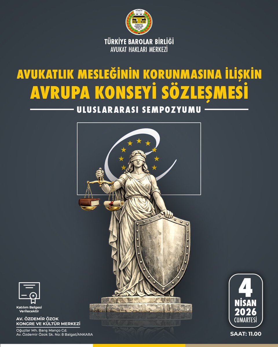 Türkiye Barolar Birliği tweet media