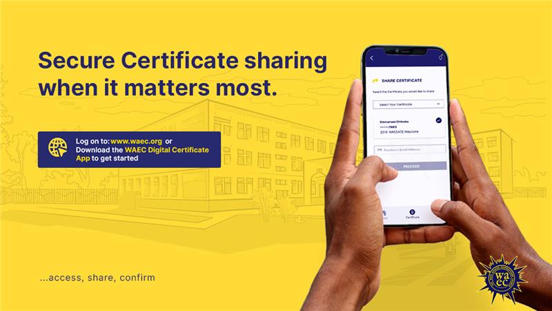 WAEC Digital Certificate tweet media