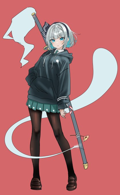 シャドバン解除されないので、普通なイラストをあげてみよう編
妖夢ちゃ 