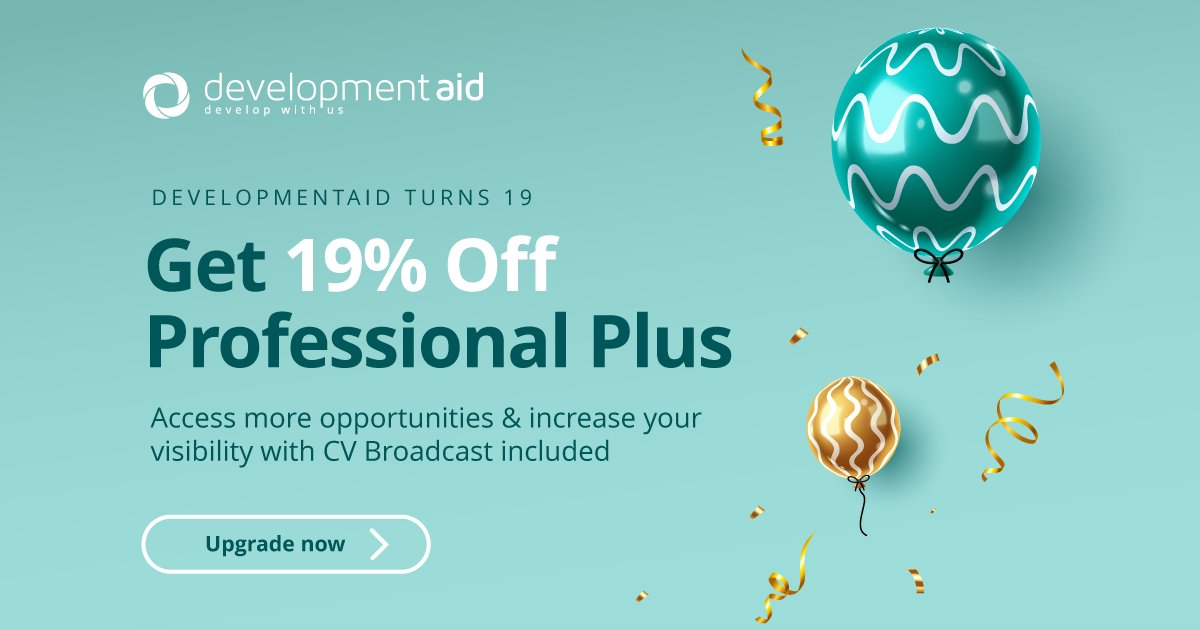 DevelopmentAid News tweet media