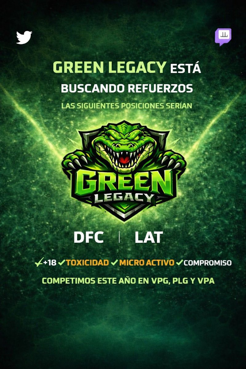 Green Legacy tweet media