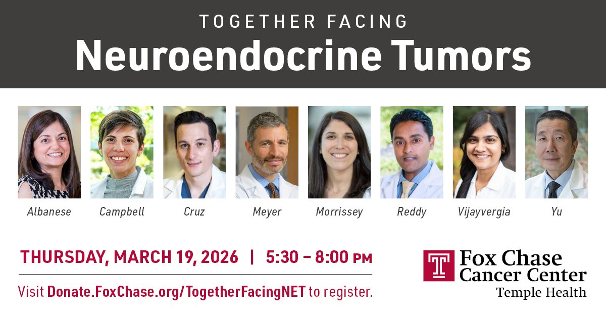 Fox Chase Cancer Center tweet media