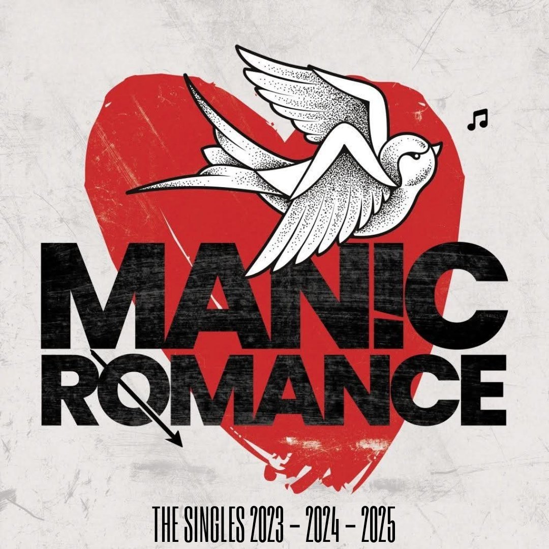ManicRomance's tweet photo. ‼️MANIC ROMANCE - THE SINGLES 2023 - 2024 - 2025‼️

Seeing as things have been a little quiet on the release front recently, I've decided to put together my main singles from 2023 to 2025 altogether in one collection for your listening convenience. 👍 https://t.co/88OLT8Dzkg