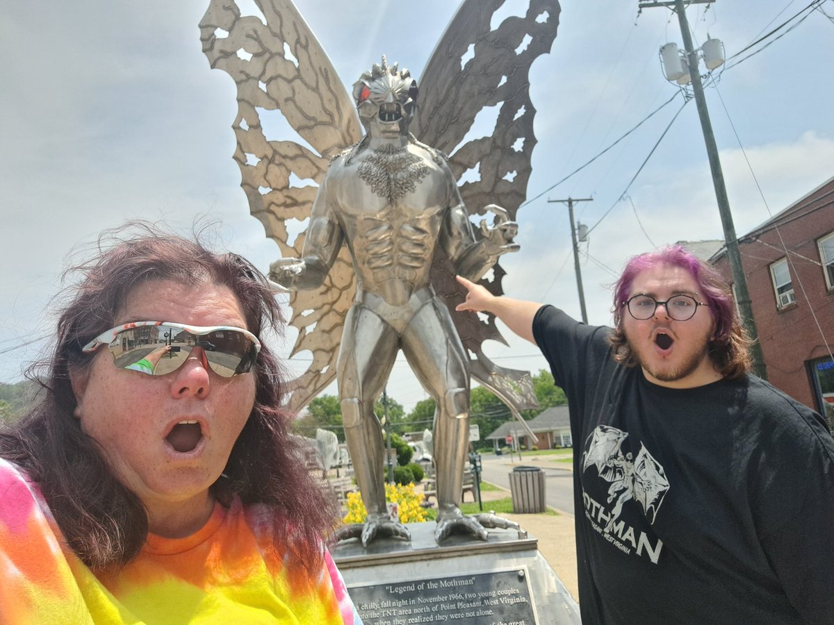 PaulineMirror's tweet photo. Whooooooooop, Mothman mentioned! https://t.co/qAyiF8IHdC