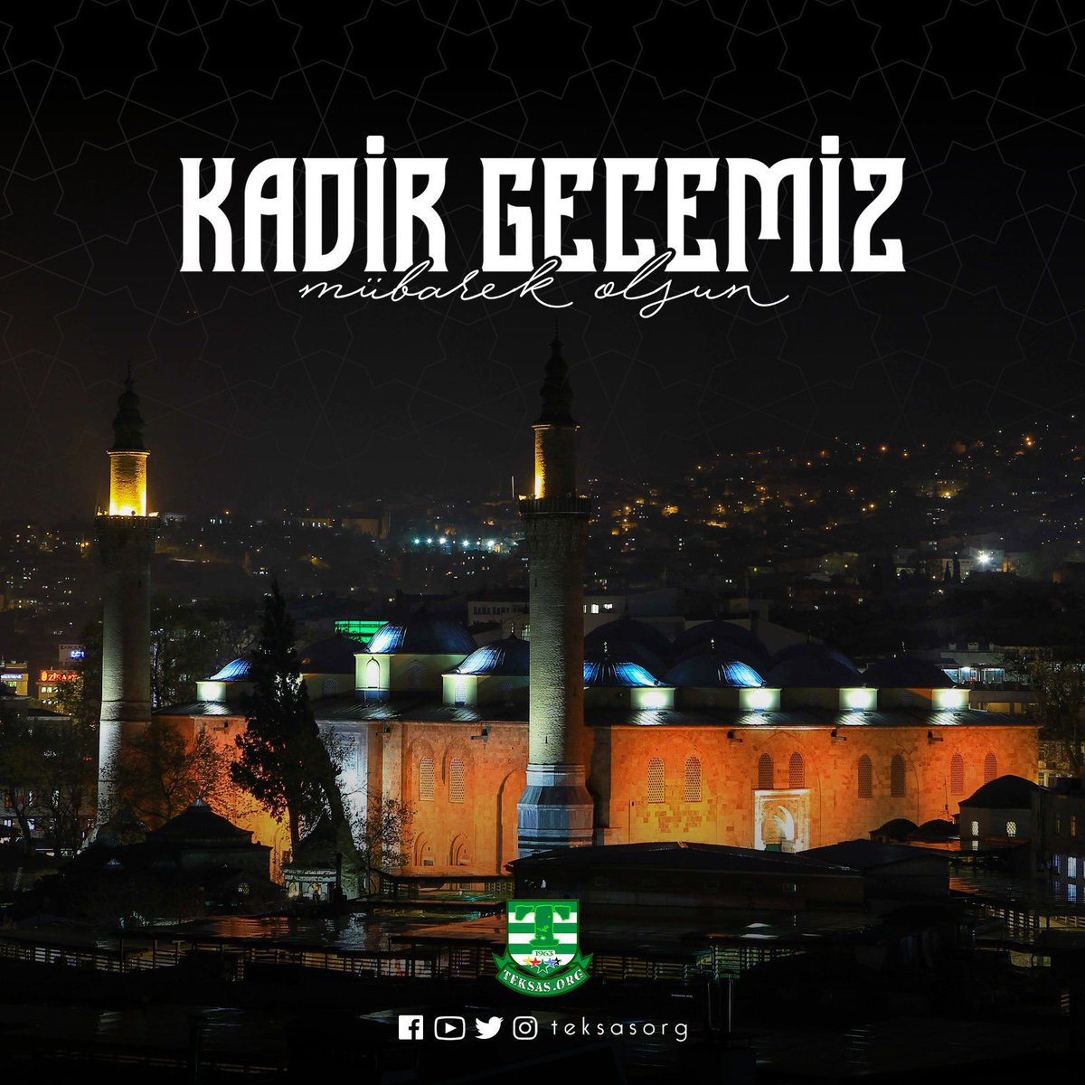 Bin aydan daha hayırlı olan kadir gecemiz mübarek olsun. 

#KadirGecesi