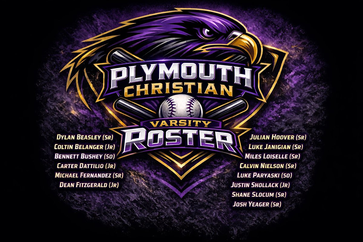 Plymouth Christian Varsity Baseball tweet media