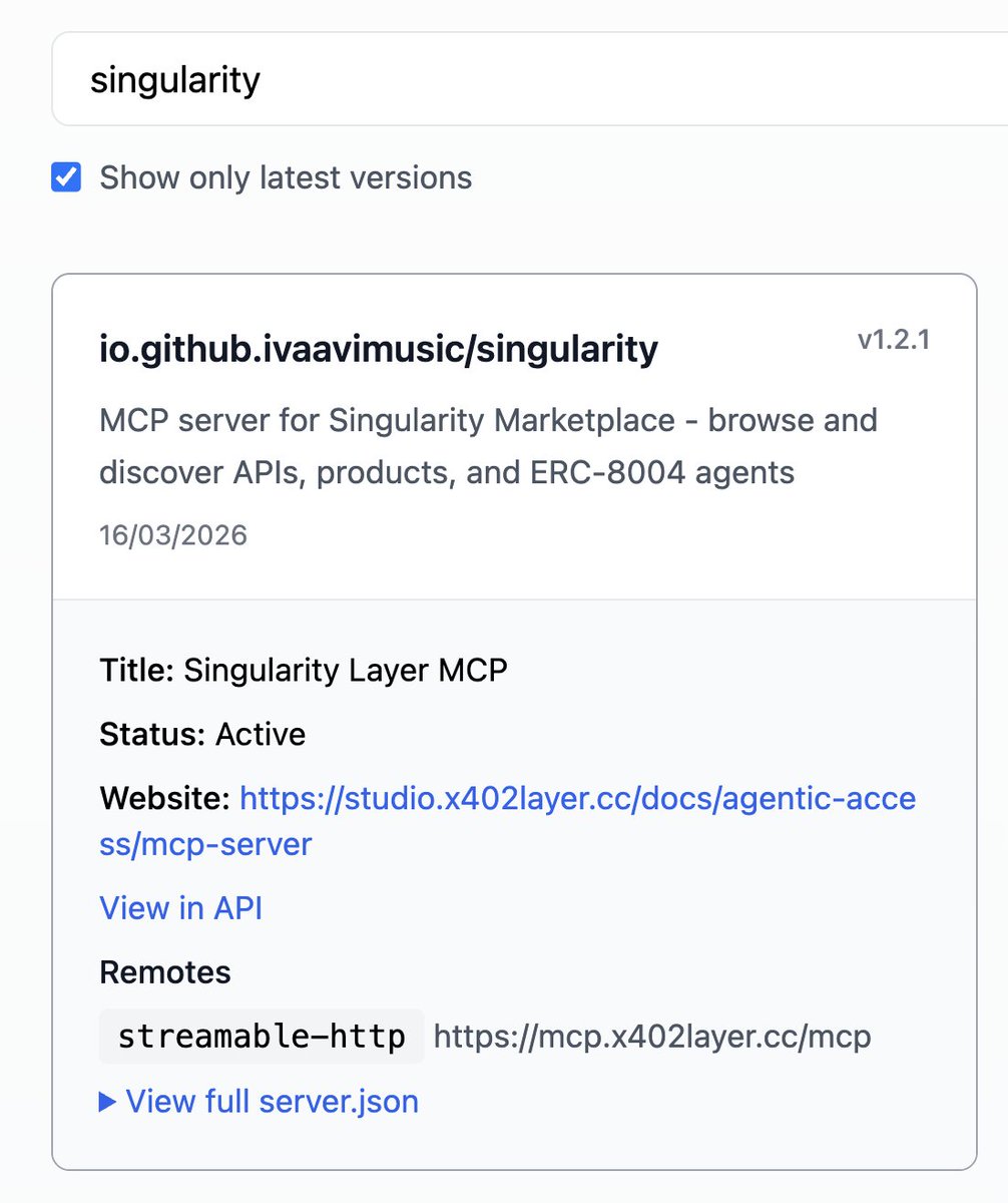 The Singularity Layer tweet media