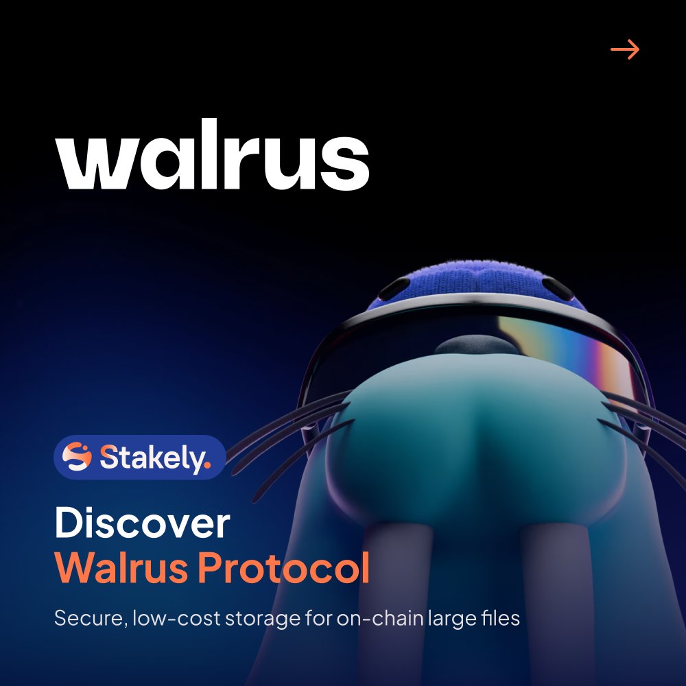 💾 Need to store massive files on-chain without breaking the bank?

Meet <a href="/WalrusProtocol/">Walrus 🦭/acc</a>: secure, cost-efficient, and fully decentralized storage for the Web3 era

Here’s why it matters (and how it works) 👇