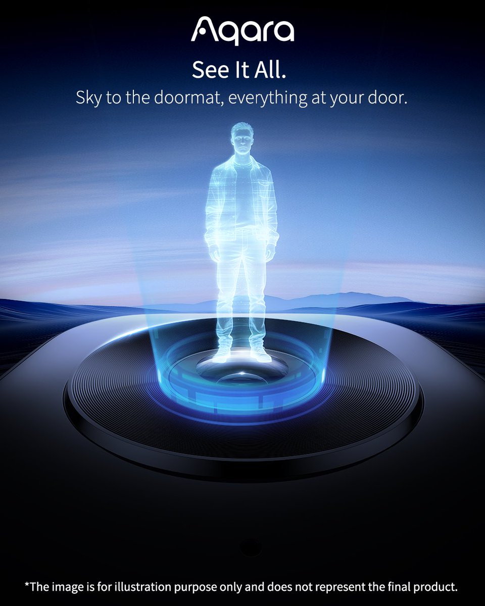 AqaraSmarthouse's tweet image. From the moment they walk up… to the package on the doormat.

A smarter view of your entire doorstep - faces, deliveries, and everything in between.

No blind spots, no guessing. 
Launching soon 😉

#Aqara #Newlaunch #Smarthome #Tech