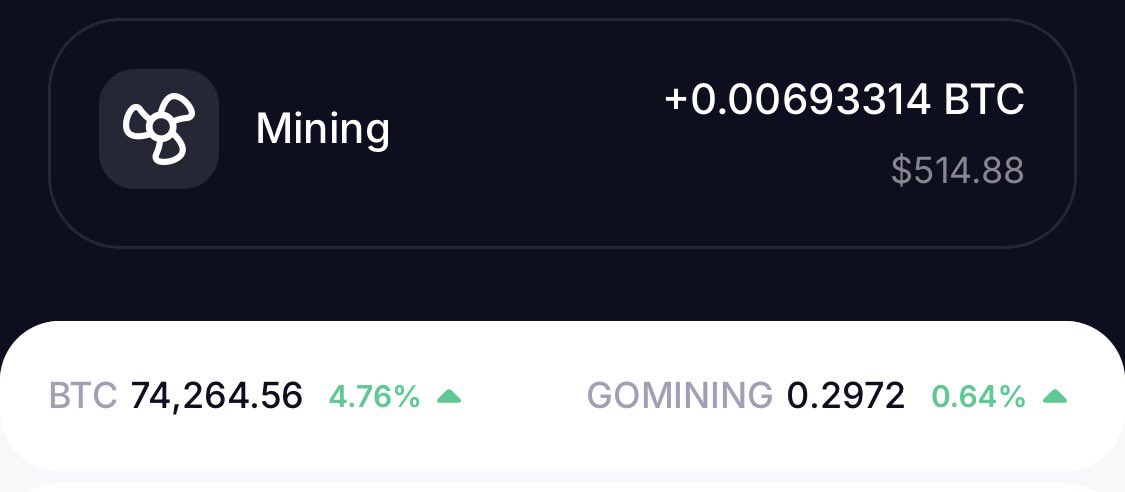 MARIUS | GoMining Ambassador tweet media