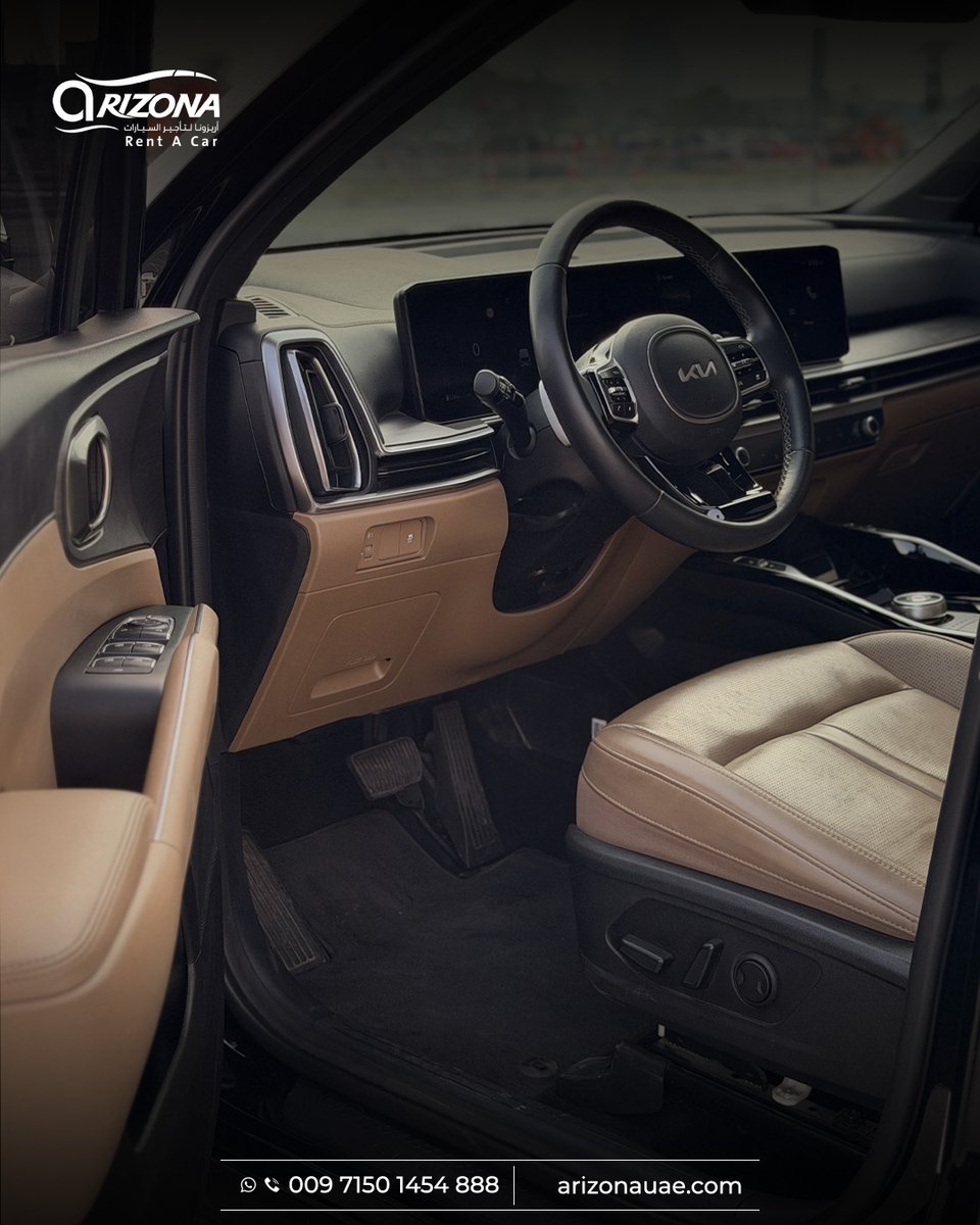 uaerentcar's tweet photo. Kia Sorento
تنفع مشاوير المدينة وتشيل سفرة كاملة
 وتخلّيك سايق وانت مرتاح.

لو بتدور على سيارة تأدي اللي عليها… وزيادة
دي اختيارك.

استأجرها الآن من أريزونا
00971501454888 / 00971504969991
https://t.co/9lRNYl0aLw

#تأجير_سيارات_دبي #سيارات_فاخرة #السعوديين_في_دبي
#LuxuryCarRentalDubai #ArizonaUAE