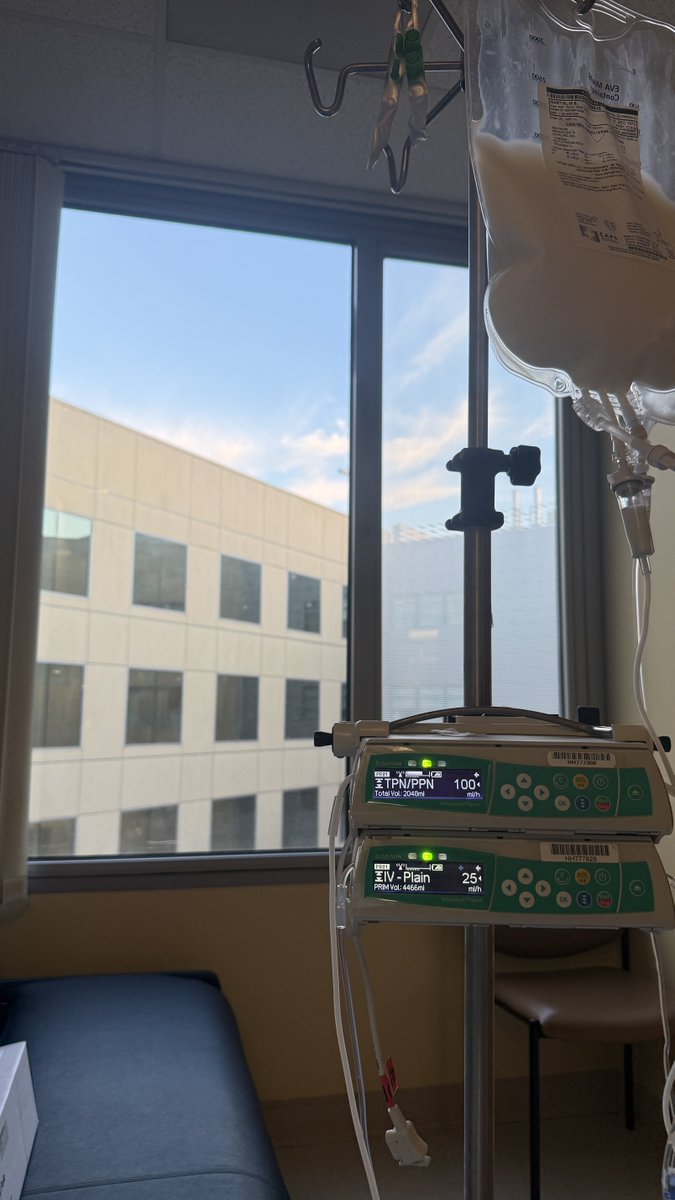 prayerdude's tweet image. Sunrises from my hospital room are quite spectacular… day 7 here.  Healing slowly… perhaps going home today or tomorrow… had a small setback yesterday… but all in all, God is good.  In good news, I lost 8.2 pounds being here on an IV nutrition line.  #NoFood #NoWater