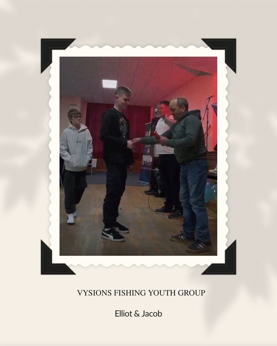 SueMerriman's tweet photo. At our Youth Awards, these young people were recognised in our Vysions Fishing Tiers.

🎣 Trainee Awards
Olivia, Shanae, Carrie, Lilly, Johnny &amp; Leelay

🎣 Professional Award
Elliot &amp; Jacob 

Congratulations on your achievements and commitments.

#Vysions #YouthLeadership https://t.co/Konp9Ye2zv