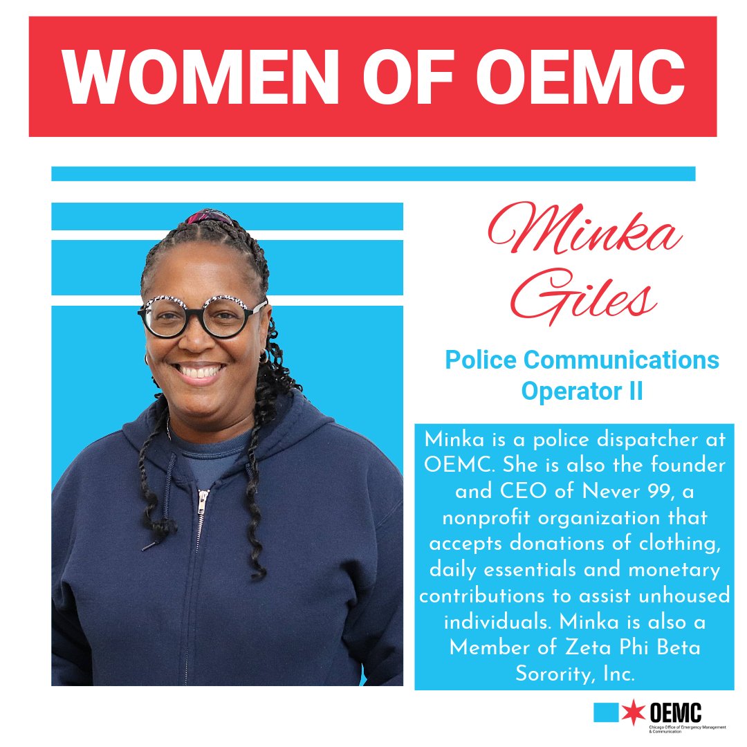 ChicagoOEMC's tweet photo. The Women of OEMC continues, this week with a look at some of our amazing 9-1-1 call-takers and dispatchers! https://t.co/pFQv5QJ2SV