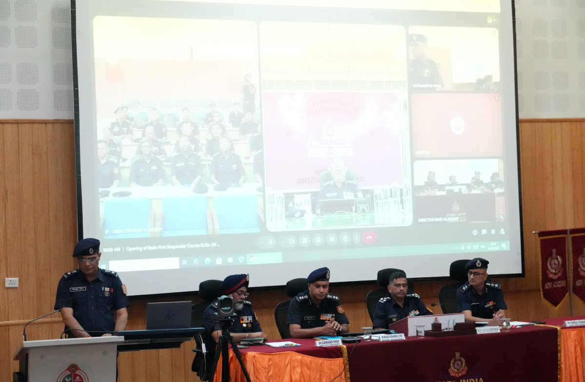 NDRF Academy tweet media