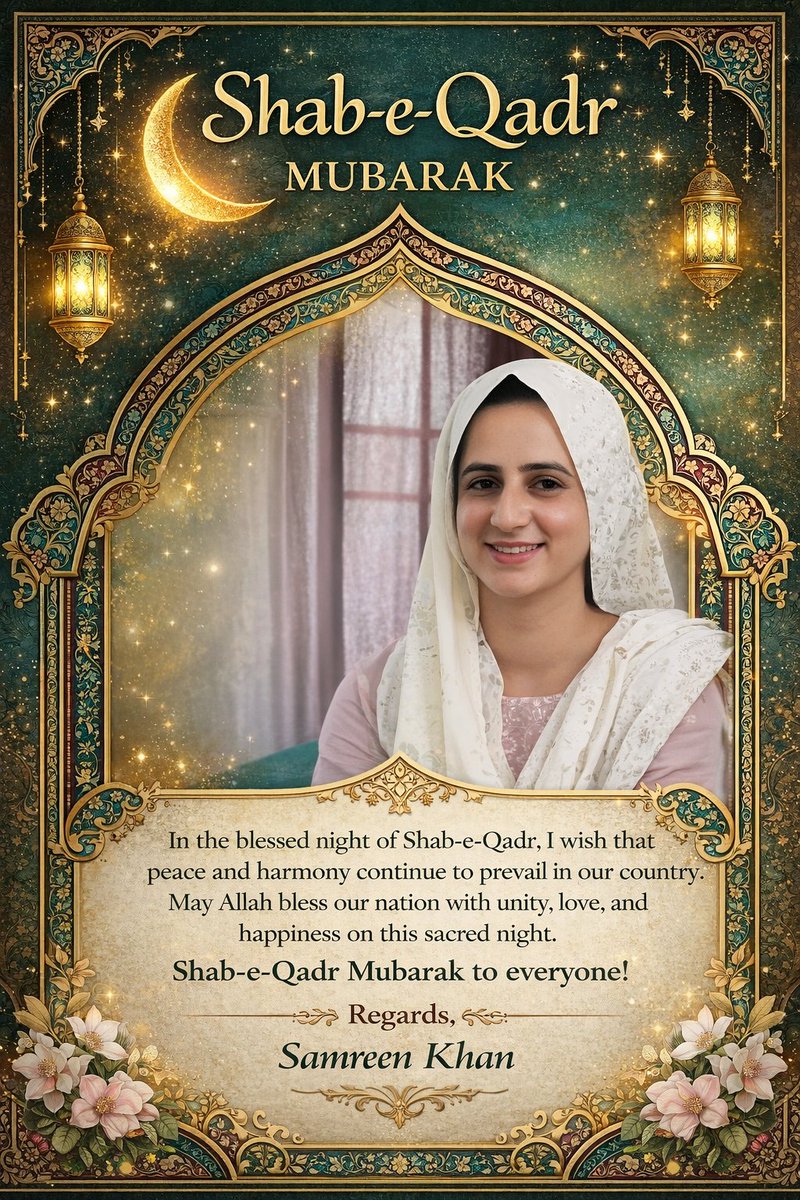 Samreen Khan tweet media