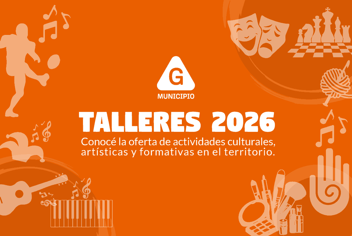 MunicipioGMvd's tweet photo. 🟠 Talleres y cursos 2026
Comienzan las inscripciones 👀 de las distintas propuestas culturales, artística, deportivas y formativas que se brindarán este 2026.
📲 Entrá al link para conocer la oferta completa e información: https://t.co/4c91eXongn
#EscontiGo https://t.co/RJle63gONo