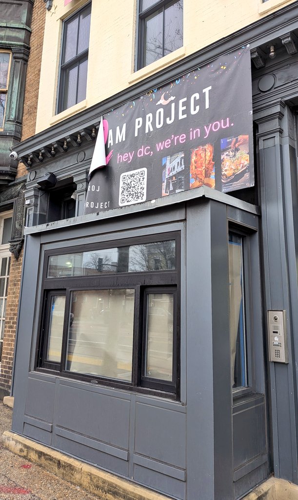Signs on H St NE - Late night munchies chain 2AM Project has a to-go ...