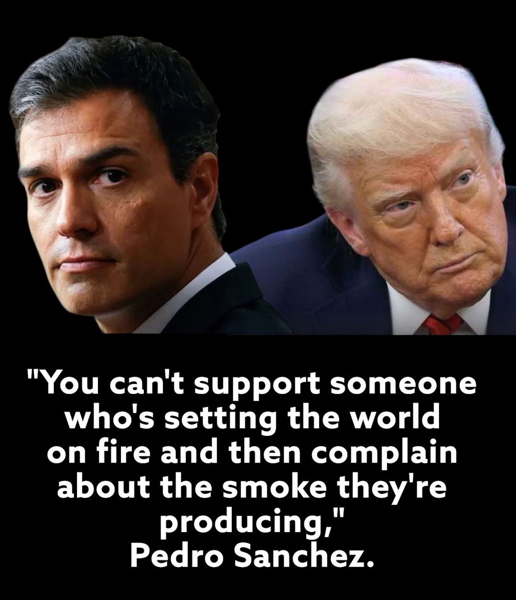 There are nations that, faced with the escalation of global war, have had the courage to pause just before the abyss. Spain is one of them: it has chosen not to confuse alliances with blind obedience, not to contribute to a fire that others pretend not to see.

Because those who