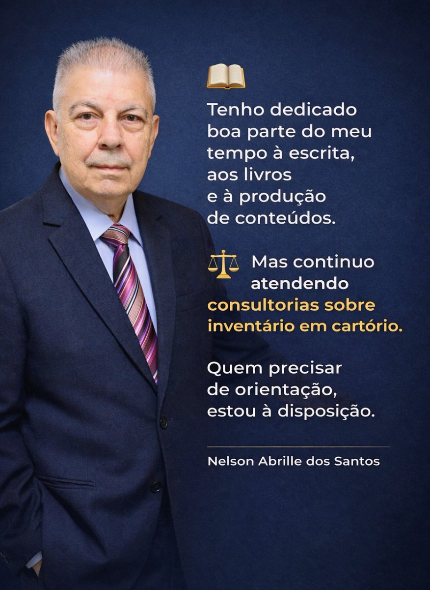 Nelson Abrille dos Santos | Escritor tweet media