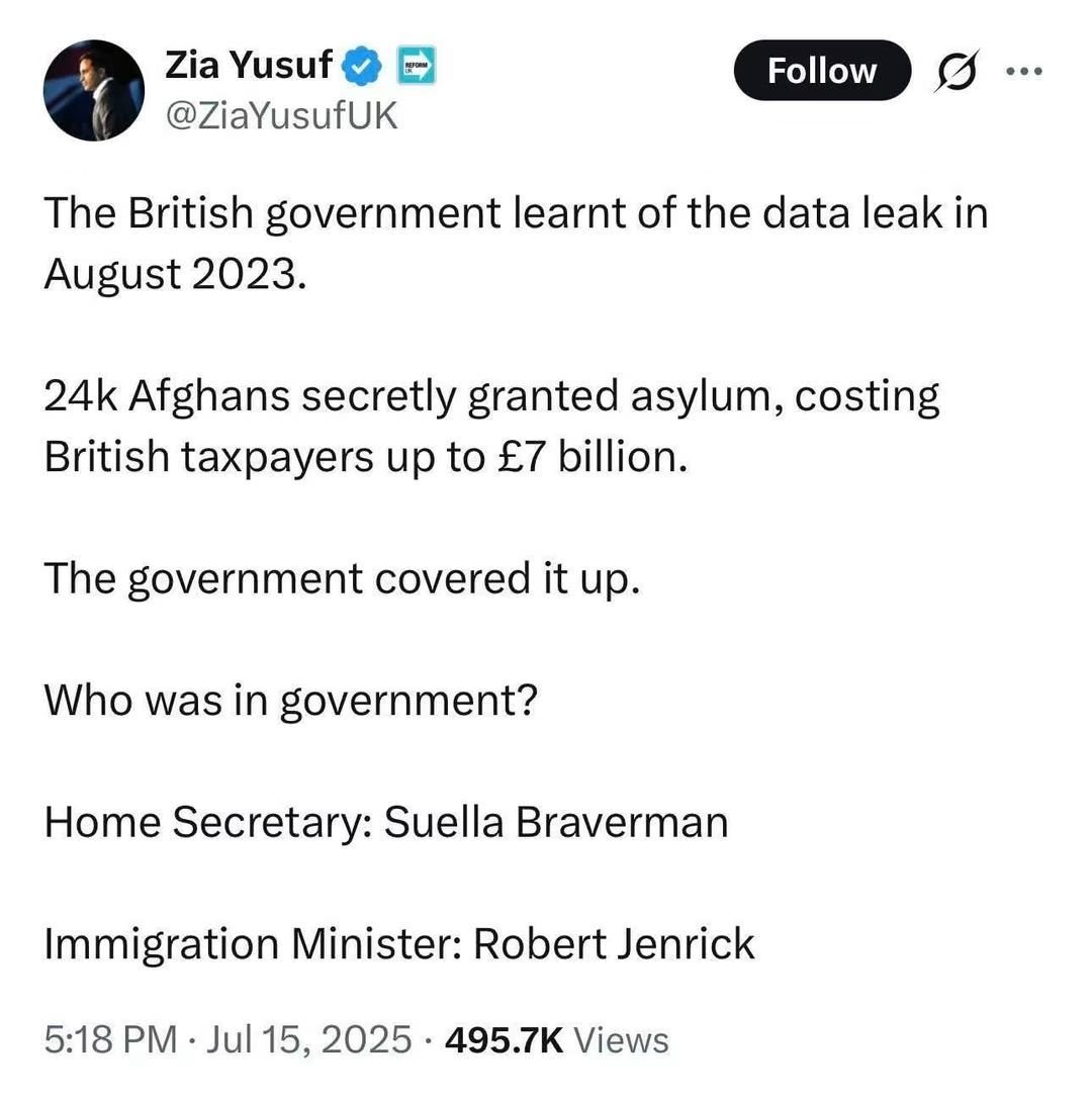 The reality of Reform.

Word is that unelected Zia and Reform absolutely hate this being shared 🤣🤣🤣