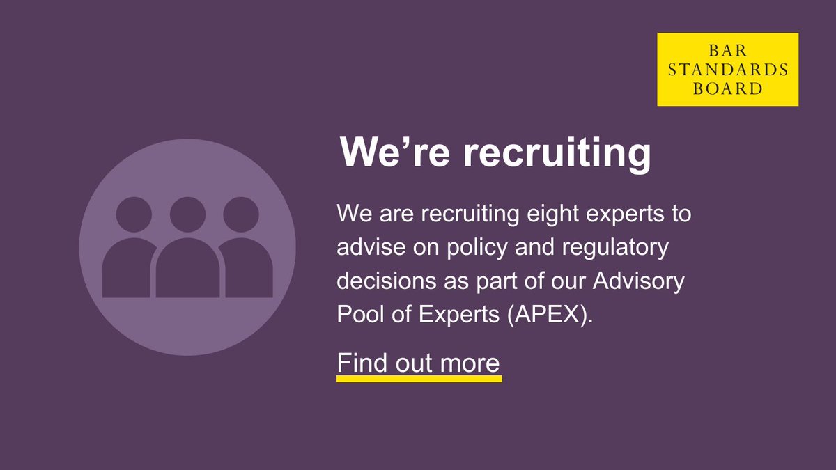 Bar Standards Board tweet media